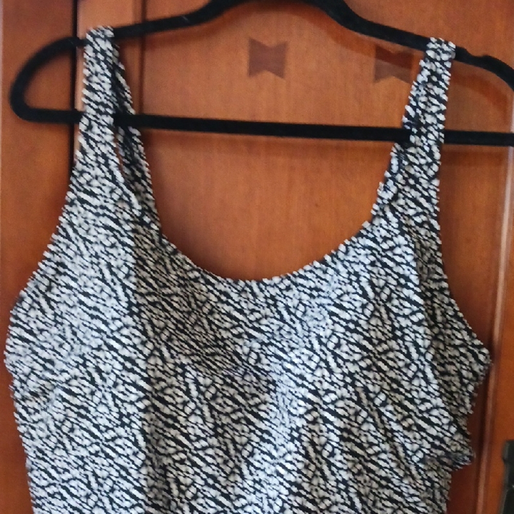 L.L. Bean Black One-piece Bathing Suit - Picture 3 of 16